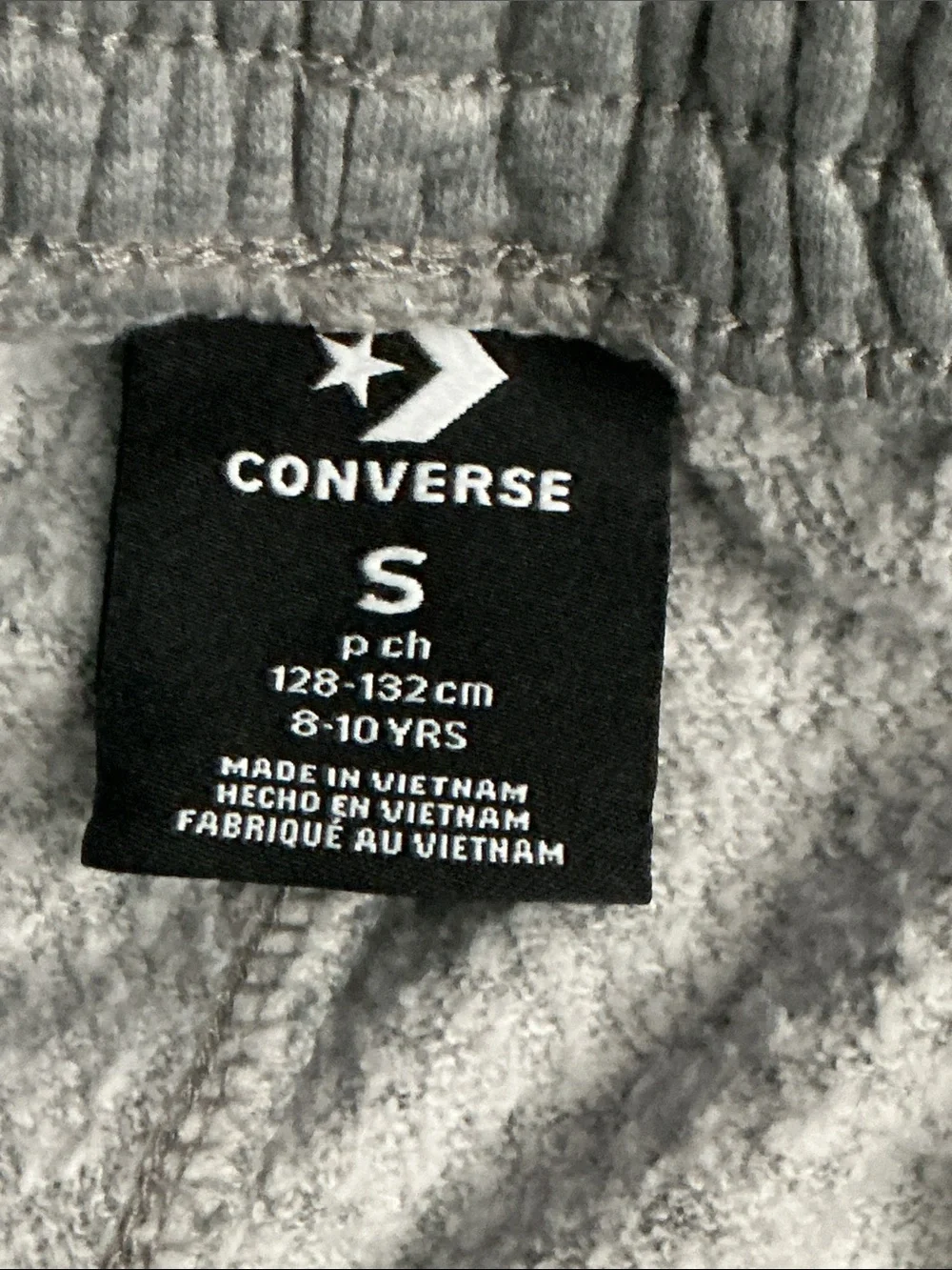 Authentic Converse signature designer boys hooded sweatsuit set sz Small